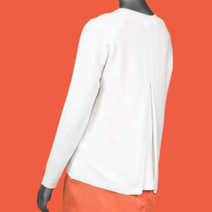 Renuar Knit Sweater White - Image 2