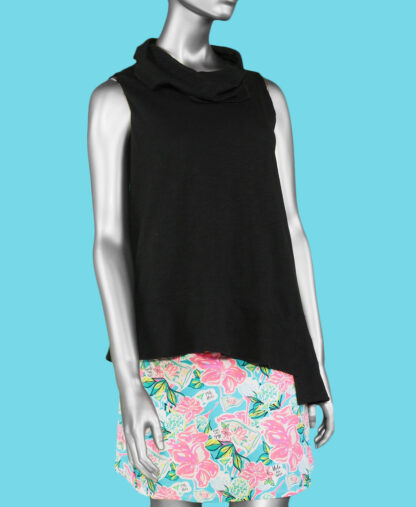 Habitat Sleeveless Flounce- Black . Habitat Style: 27511 