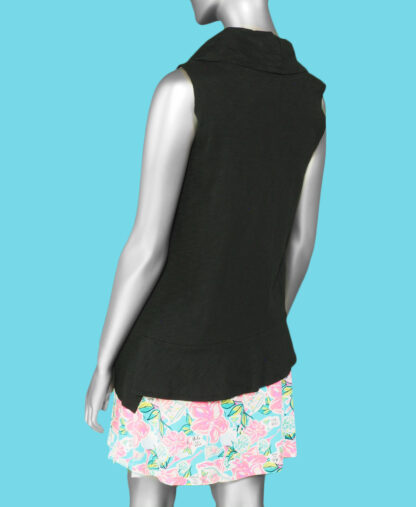 Habitat Sleeveless Flounce- Black . Habitat Style: 27511  back