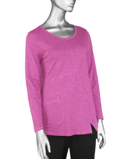 Habitat Pocket Tunic- Mulberry .  Habitat Style: 27503 MLB