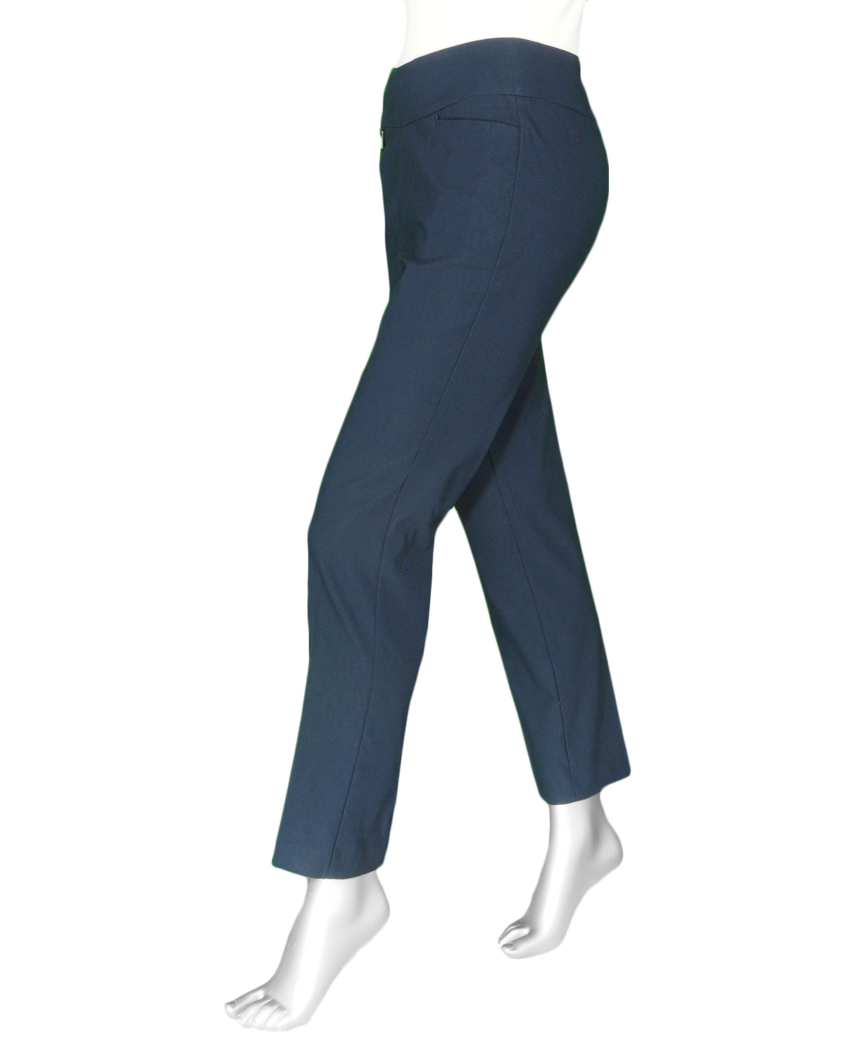 Lulu-B Pull On Ankle Pant- Navy • McClutchey's Store •