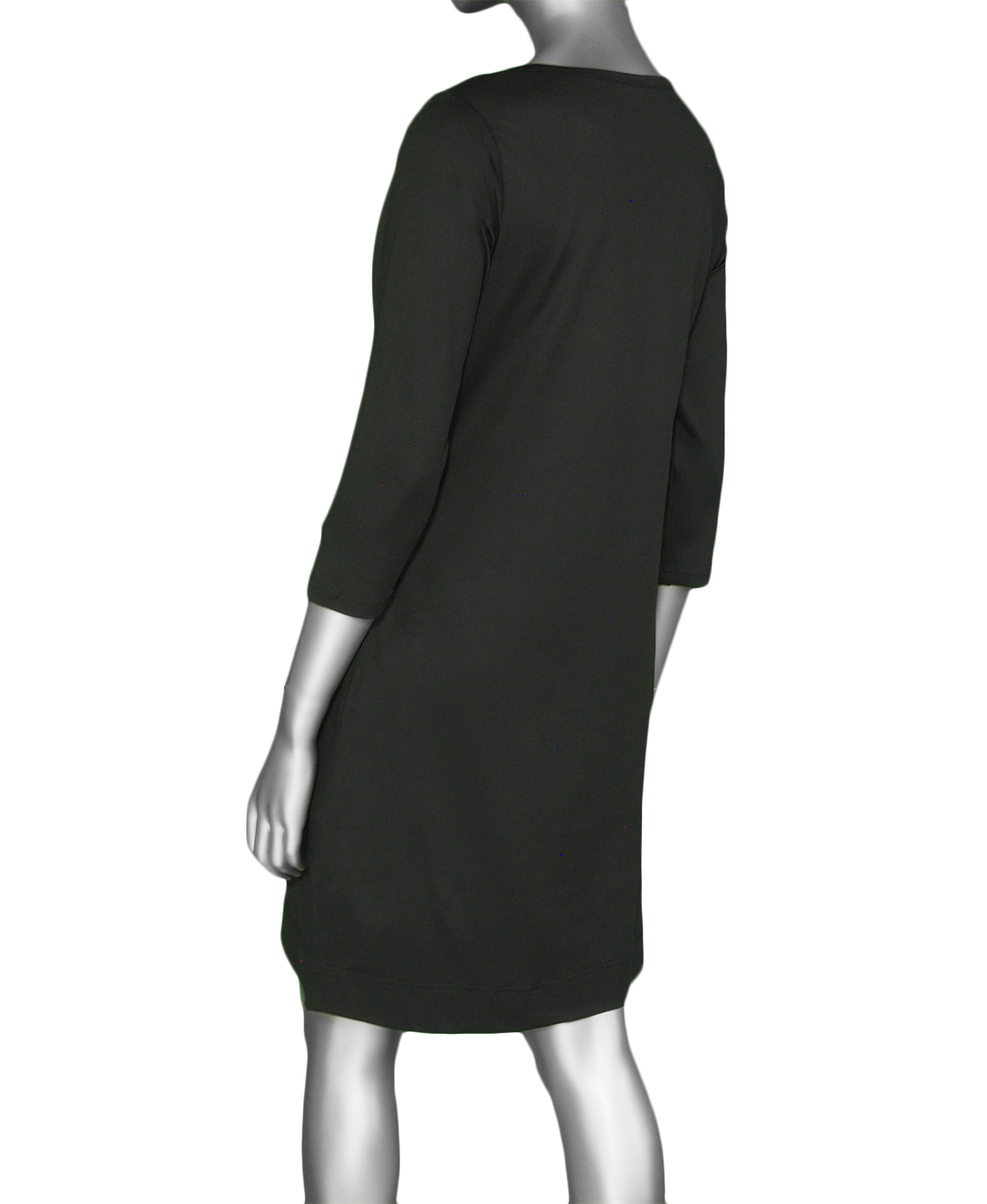 001- LuLu B Black and Beige Sexy Dress