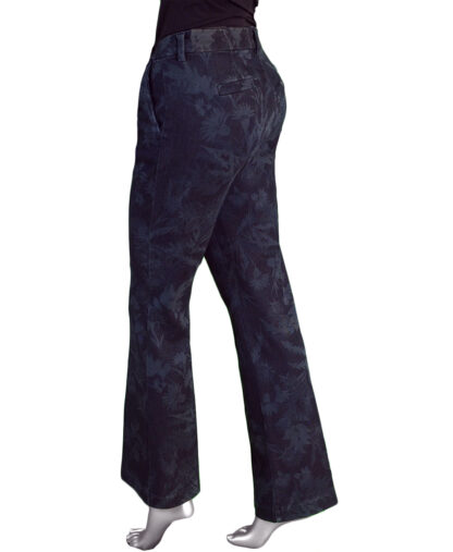 Liverpool Kelsey Flare Trouser- Shadow Floral . Liverpool Style: LM4604SSLP61-SFL Rear