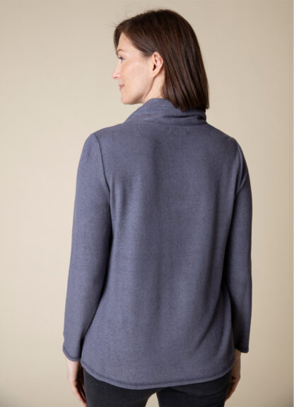 Habitat Tie Neck Pullover- Iron . Habitat Style: 35880 IRN Back