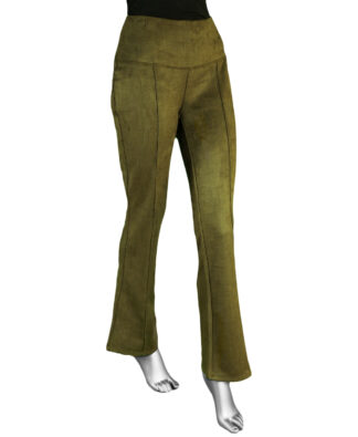 Liverpool Pearl Full Length Flare- Olive . Liverpool Style: LM460SZ23 OLIVE