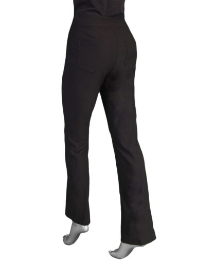 Tribal Flatten It Pull on Pant- Black . Tribal Style: 1859O-7165-0002 . rear