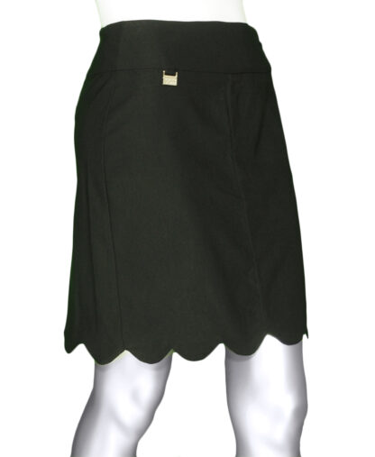 Lulu-B Scallop Skirt- Black